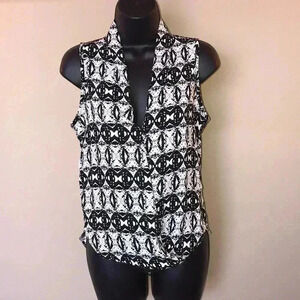 Olive & Oak Wrap Front Blouse Size XS